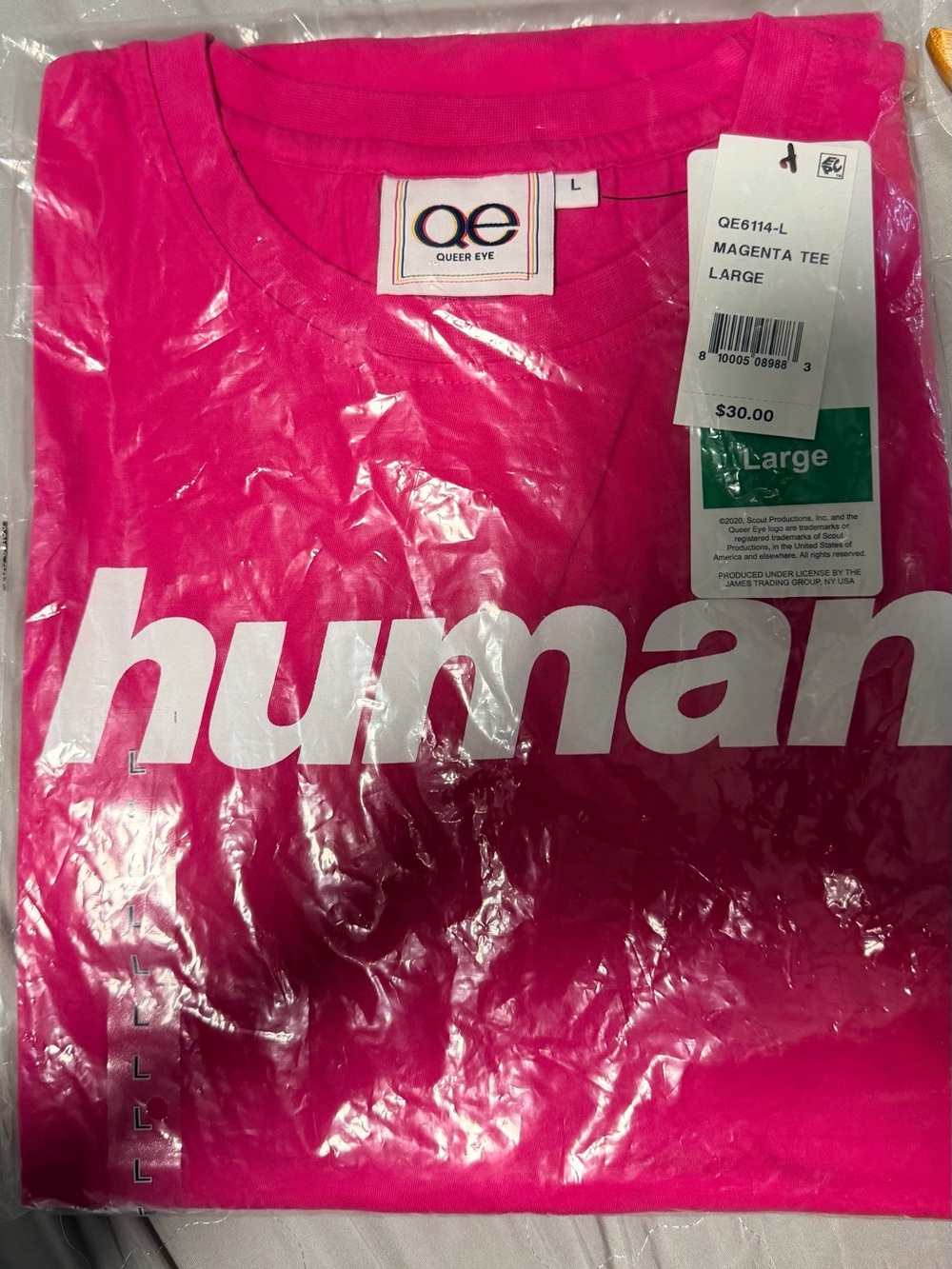Queer Eye “HUMAN “ t-shirt size large